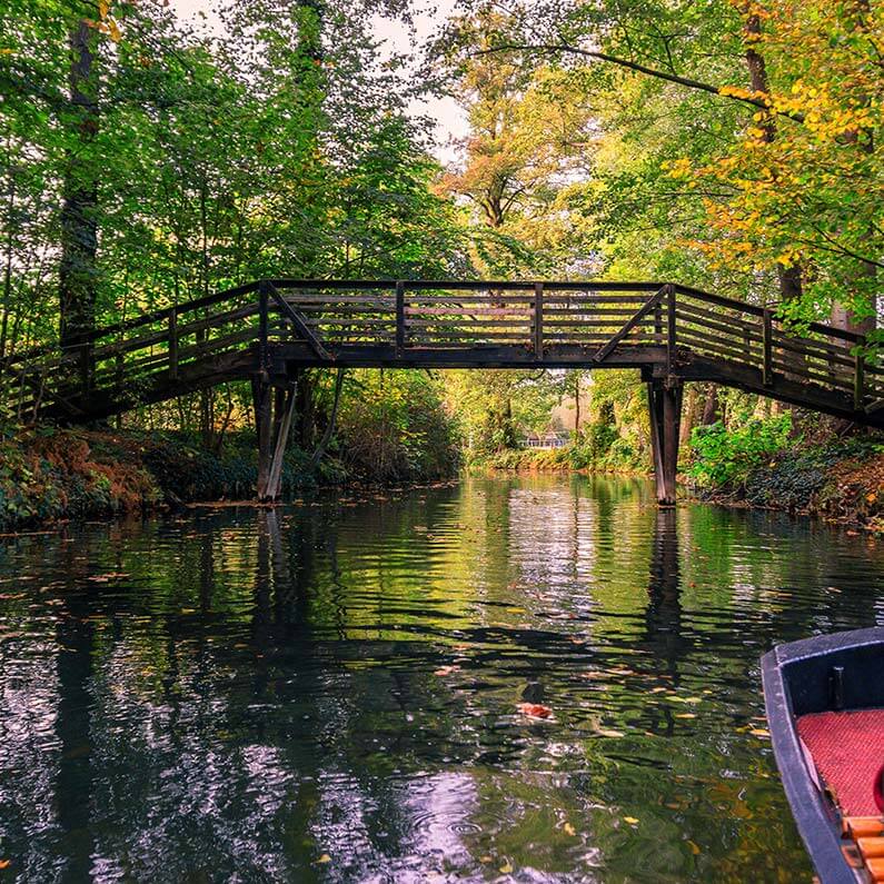 Kahnfahrt in Spreewald